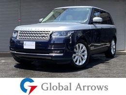 ランドローバー レンジローバー ヴォーグ (5.0リッター) 4WD ワンオーナー　ツートンカラー　白革