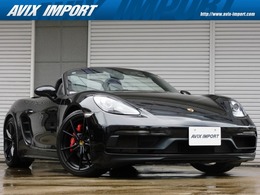 ポルシェ 718ボクスター GTS PDK 右H正規D車 7速PDK 黒幌 スポクロ 専用エク