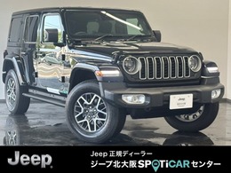 ジープ ラングラー アンリミテッド サハラ 4WD 登録済未使用車 電動サイドステップ装着車