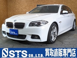 BMW 5シリーズ 528i Mスポーツ 後期モデル　サンルーフ　黒革シート　ETC