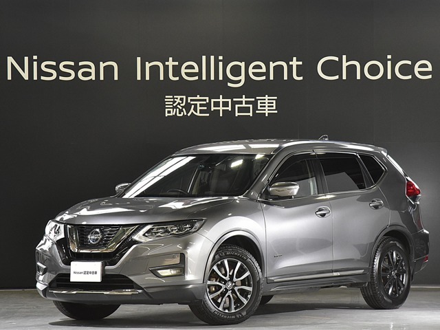 令和3年式　エクストレイル　20Xi HYBRID 4WD　です。ボディカラーはダークメタルグレーです。