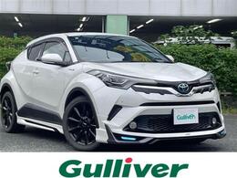 トヨタ C-HR ハイブリッド 1.8 G モデリスタ TRD18AW 革シート 1オーナ ナビ