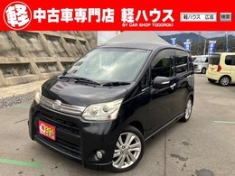ダイハツ ムーヴ 660 カスタム RS HIDヘッドライト　純正アルミホイール