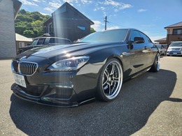 BMW 6シリーズグランクーペ 640i Mスポーツパッケージ 車高調・サンルーフ・黒革シート・21AW]