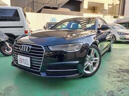 アウディ A6アバント 2.0 TFSI クワトロ Sラインパッケージ 4WD LEDH/L 革シート Bカメ Pソナ 禁煙 記録簿