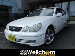 トヨタ アリスト 3.0 S300ベルテックスエディション 17AW ETC CD カセットデッキ Rスポイラー D