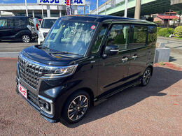 スズキ スペーシア 660 カスタム ハイブリッド XSターボ 純正メモリーナビ　フルセグTV　全方位モニ