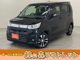 スズキ ワゴンR 660 スティングレー T 社外ナビ　Bluetooth対応　ステアリングリ