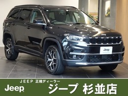 ジープ コマンダー リミテッド ディーゼルターボ 4WD 黒革シート/10.2型純正ナビ/カープレイ/ア