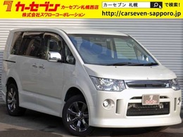 三菱 デリカD：5 2.2 ローデスト ロイヤルツーリング ディーゼルターボ 4WD 専用AW　黒革　ナビTV ETC Bカメラ