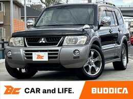 三菱 パジェロ 3.5 ロング スーパーエクシード 4WD 中期 サンルーフ ルーフレール ベージュ革