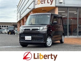 スズキ スペーシア 660 ハイブリッド X 衝突軽減B 社外8型ナビ Bカメラ キーフリー