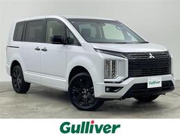 三菱 デリカD：5 2.2 ブラック エディション ディーゼルターボ 4WD 登録済未使用車　フリップダウンモニター