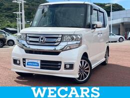 ホンダ N-BOX 660 カスタムG ターボ Lパッケージ 新品タイヤ/純正 SDナビ/両側電動スライド