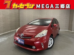 トヨタ プリウスα 1.8 S ドライレコーダー　SDナビ　フルセグテレビ