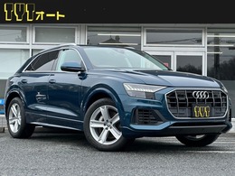 アウディ Q8 55 TFSI クワトロ デビューパッケージ ラグジュアリー 4WD 茶レザー　パノラマSR　マトリクスLED　B/O