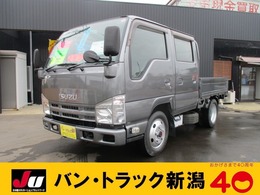 いすゞ エルフ 3.0 ダブルキャブ フルフラットロー ディーゼルターボ 4WD 積載1.5t　4WD　定員6名　ETC