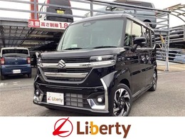 スズキ スペーシア 660 カスタム ハイブリッド XS 禁煙車 スズキセーフティサポート アダプテ