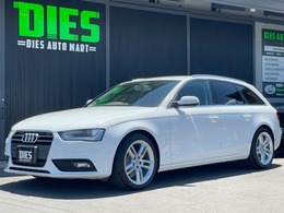 アウディ A4アバント 2.0 TFSI 純正18インチAW　新品ダウンサス　ナビ