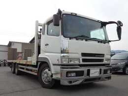 三菱ふそう スーパーグレート 花見台製セルフローダー 