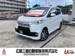 三菱 eKカスタム 660 T セーフティパッケージ ナビ　フルセグ　全方位モニター
