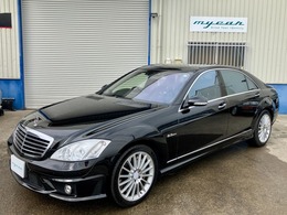 AMG Sクラス S63 ロング 右ハンドル 黒革 サンルーフ タイヤ新品