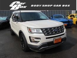 フォード エクスプローラー XLT エコブースト ディーラー　フリップダウン　社外ホイール