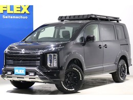 三菱 デリカD：5 2.2 ブラック エディション ディーゼルターボ 4WD リフトアップ　LEDテールランプ　マッドバ