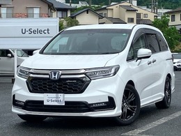 ホンダ オデッセイ 2.0 e:HEV アブソルート EX ギャザズメモリーナビVXU-227DYi　リヤ席