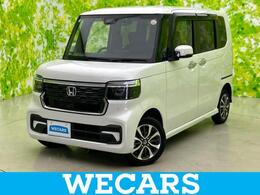 ホンダ N-BOX カスタム 660 4WD 新品タイヤ/純正 8インチ SDナビ/ホンダセ