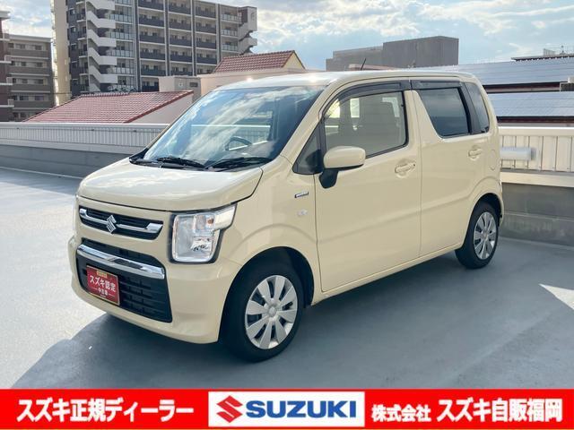 ＜令和6年式＞　シフォンアイボリー（ブラック内装）。 ムーブ・N-WGNをお探しの方に！安全・使い勝手・空間・デザインさらに「ゆとり感」を備えた【ワゴンR HYBRID FX-S】はいかがですか？