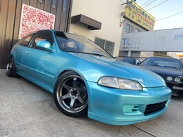ホンダ シビック 1.6 SiR・II EG6後期型TE37アルミテイン車高調