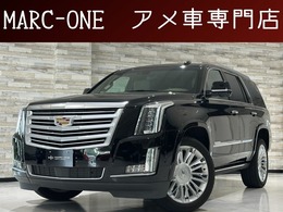 キャデラック エスカレード プラチナム 4WD 1年保証付 正規D車 サンルーフ Carplay ETC