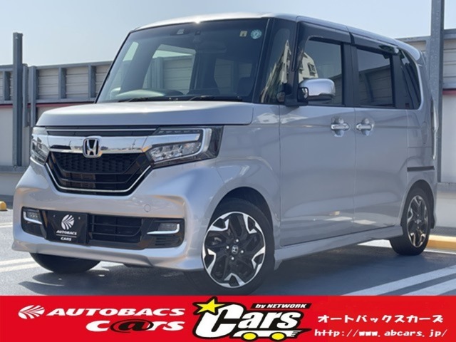 平成30年式　ホンダ　NBOXカスタム が入庫しました☆　グレードは『G・Lターボ　ホンダセンシング　2WD』カラーは『ルナシルバー・メタリック』です☆