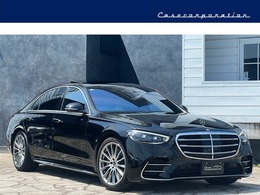 メルセデス・ベンツ Sクラス S500 4マチック ロング AMGライン (ISG搭載モデル) 4WD リアコンフォートPKG ベーシックPKG 黒革