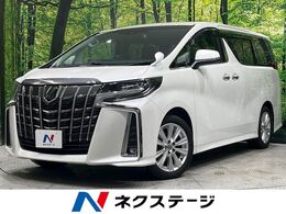 トヨタ アルファード 2.5 S 後期　純正9型DA　純正後席モニター