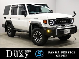 トヨタ ランドクルーザー70 2.8 AX ディーゼルターボ 4WD モデリスタ　丸目LEDヘッドライト　電動デ