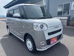 ダイハツ ムーヴキャンバス 660 ストライプス Gターボ 4WD 10インチナビ　ドラレコ　届出済み未使用車
