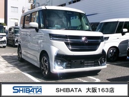 スズキ スペーシア 660 カスタム ハイブリッド XSターボ スズキ保証付　デュアルセンサーブレーキサ