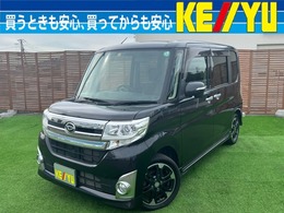 ダイハツ タント 660 カスタム RS 4WD 両側パワースライドドア　社外SDナビ