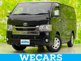 トヨタ ハイエースバン 2.8 スーパーGL ダークプライムII ロングボディ ディーゼルターボ 新品タイヤ/社外 ナビ/トヨタセーフティセ