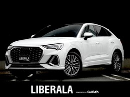 アウディ Q3スポーツバック 35 TDI クワトロ Sライン ディーゼルターボ 4WD SR　パーシャルレザーグレー革　プラスPKG