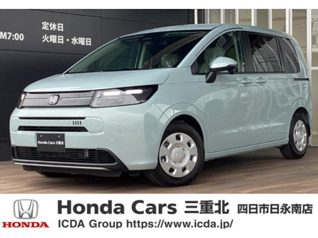 ☆新車未登録　オーディオレス車　ホンダセンシング　サイドカーテンエアバッグ　オートブレーキホールド機能　両側パワースライドドア　15インチスチールホイール