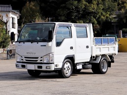 いすゞ エルフ 2t Wキャブ ダンプ 全低床 2RG-NJR88AD