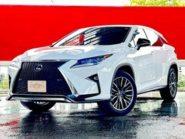 レクサス RX 200t Fスポーツ 4WD 1オーナ・黒革・サンルーフ・ナビBカメETC