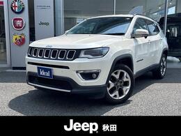 ジープ コンパス リミテッド 4WD 黒革 カープレイ ACC シートヒーター