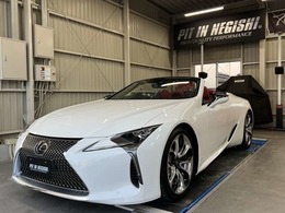 レクサス LCコンバーチブル 500 マークレビンソン 赤革