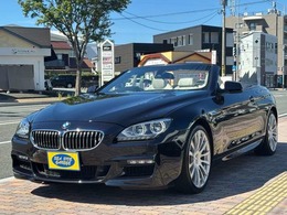 BMW 6シリーズカブリオレ 640i Mスポーツパッケージ 電動オープン　純正ナビ/フルセグ　Bカメラ