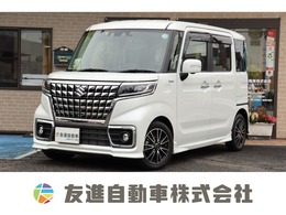 スズキ スペーシア 660 カスタム ハイブリッド XSターボ 1オナ 純正9型ナビ 360°ドラレコ 両側PSD