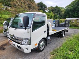 日野自動車 デュトロ 4.0 積載車　フラトップ フラトップZEROII　サイドアオリ無し　オー